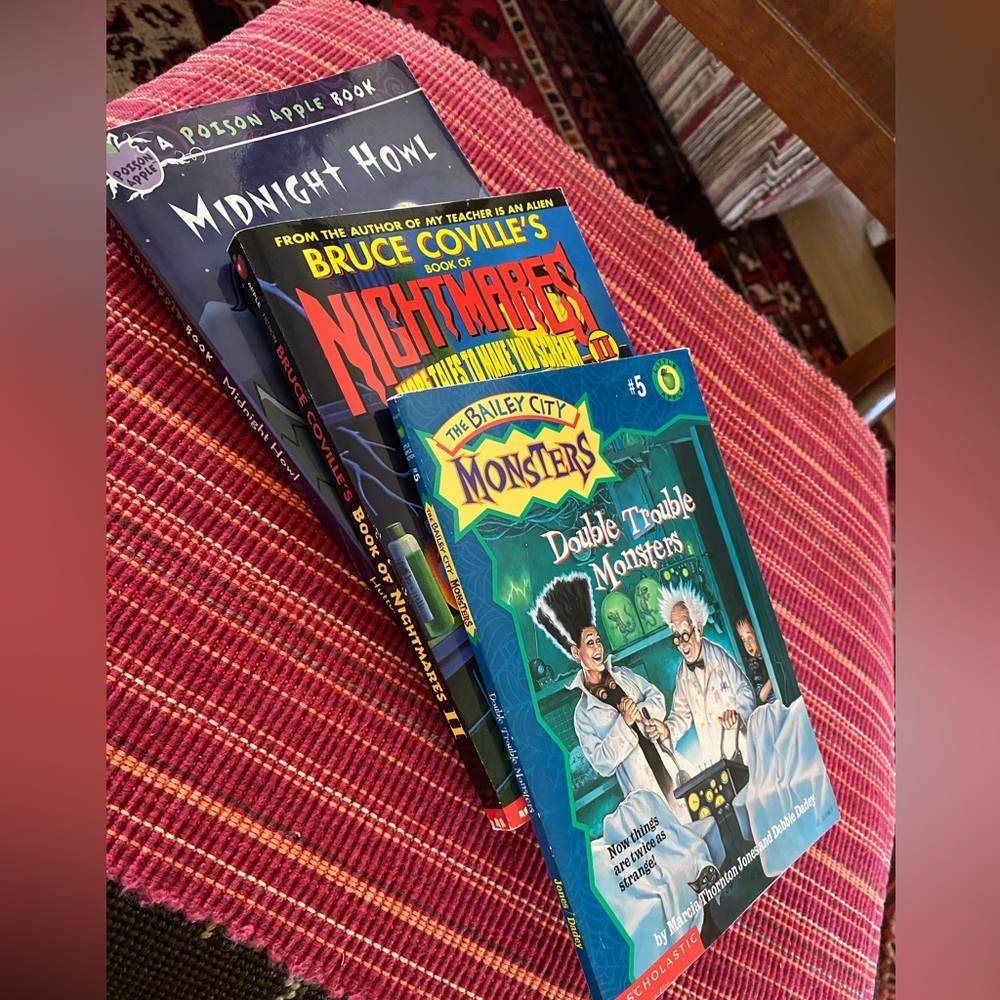 Scholastic Books - Midnight Howl, Nightmares, Double Trouble